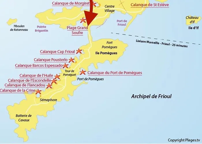 La Daurade du FRIOUL - Marseille - Frioul